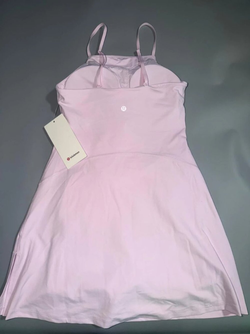 Lululemon Align Side Slit Cami Tennis Dress Pink Women's US 6 - Picture 2 of 3